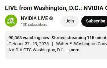 Дипфейковый Хуанг стал популярнее настоящего — трансляция Nvidia GTC от мошенников собрала в пять раз больше зрителей (3 фото) Дипфейковый Хуанг стал популярнее настоящего — трансляция Nvidia GTC от мошенников собрала в пять раз больше зрителей (3 фото)