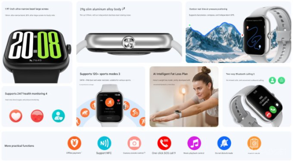 Honor анонсировала смарт-часы Watch X5 с GPS, защитой IP68 и автономностью до 14 дней Honor анонсировала смарт-часы Watch X5 с GPS, защитой IP68 и автономностью до 14 дней
