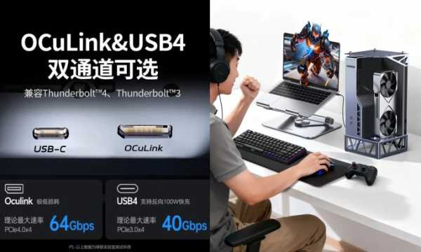 Ugreen представила внешний корпус для видеокарт LinkStation — OCuLink, USB4 и встроенный БП на 850 Вт (6 фото) Ugreen представила внешний корпус для видеокарт LinkStation — OCuLink, USB4 и встроенный БП на 850 Вт (6 фото)